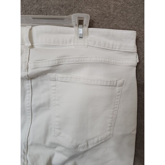 Old Navy WOW Bootcut Jeans Womens 16 White Stretch NEW - Picture 7 of 11